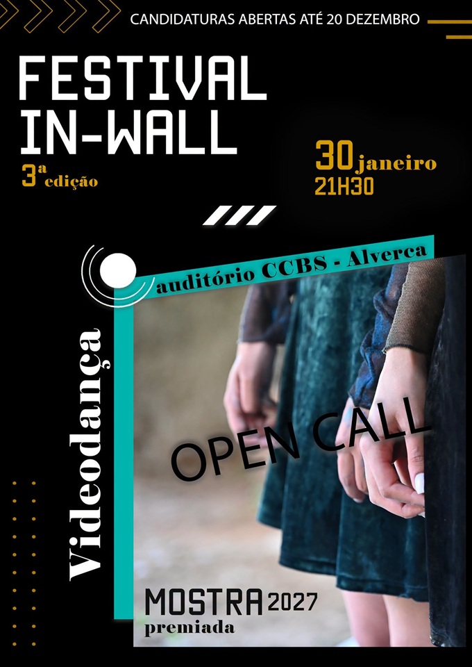 3ª Edição do Festival IN-WALL – Mostra de Videodança premiada